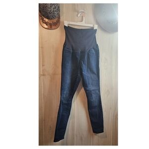 Old Navy Dark Wash Maternity Jeans